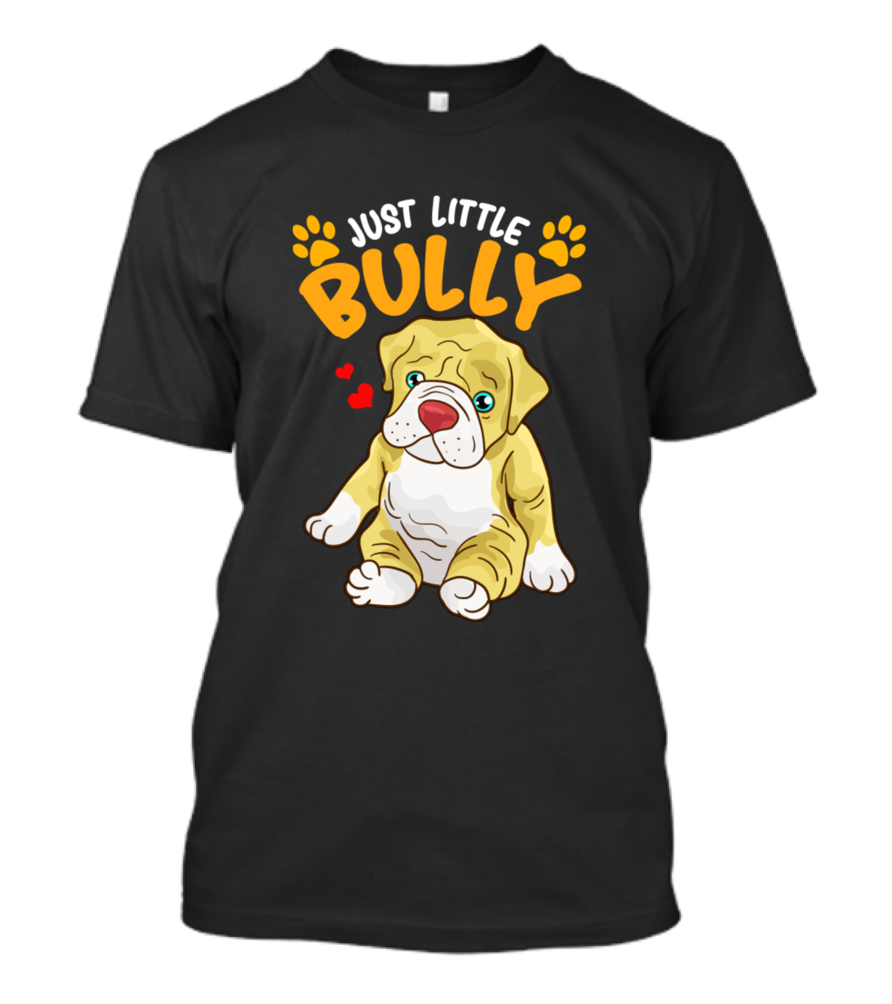 Just Little Bully Dog Lover American Pitbull T-Shirt