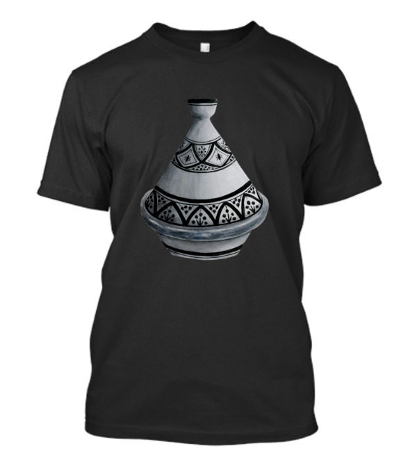 Watercolor Moroccan Tajine Traditional T-Shirt