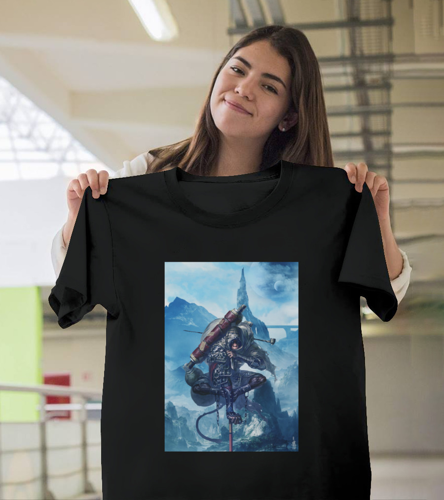 Monkey King Epic Adventure in Mystical Mountains T-Shirt