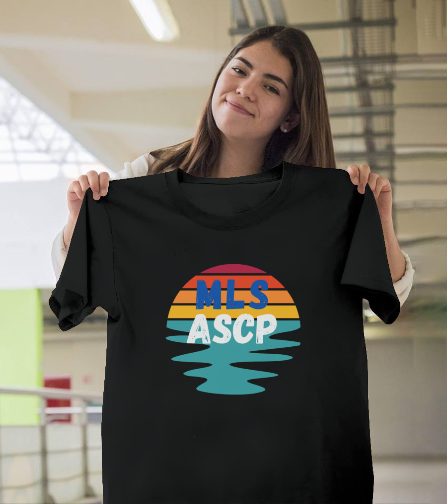 MLS ASCP Vintage Sunset Waves T-Shirt