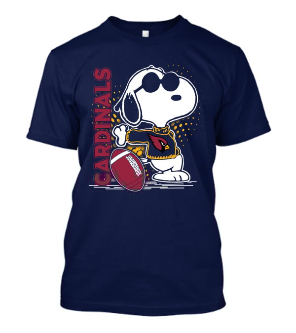 Cardinals Snoopy Arizona Football T-Shirt
