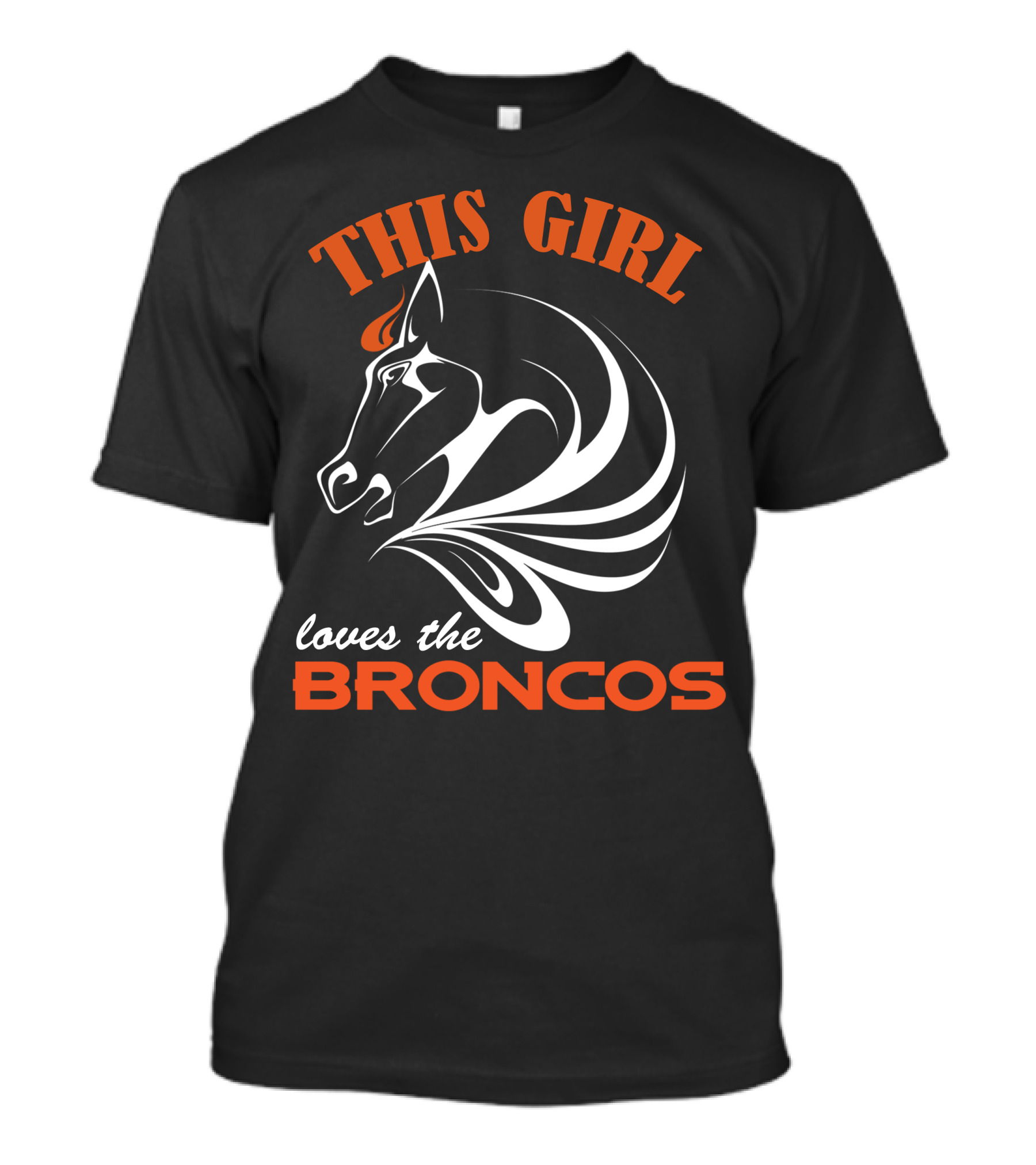 This Girl Loves The Denver Broncos T-Shirt
