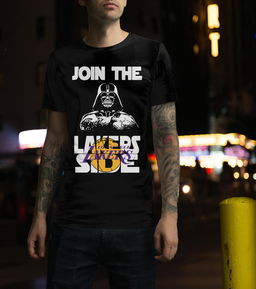 Join The Los Angeles Lakers Side T-Shirt