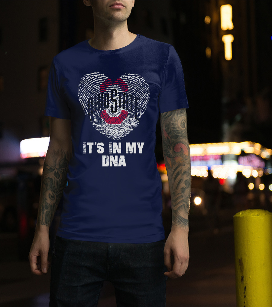 Ohio State Buckeyes It's In My Dna T-Shirt