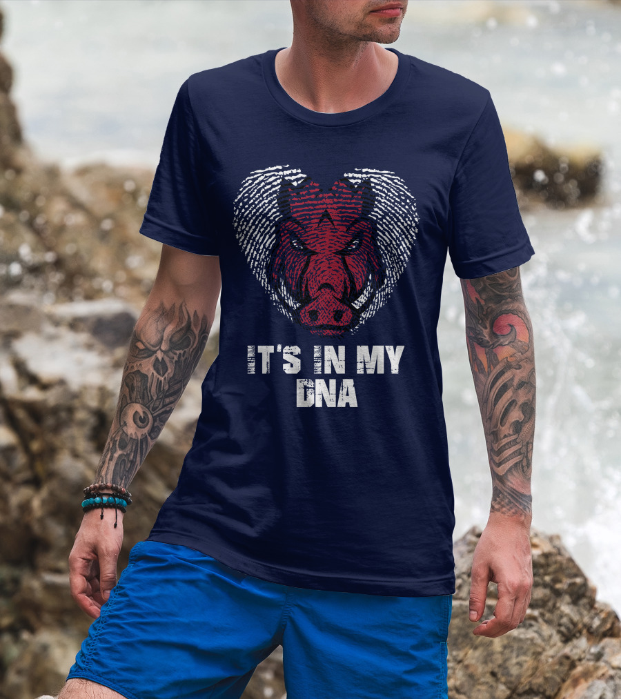 Arkansas Razorbacks It's In My Dna T-Shirt
