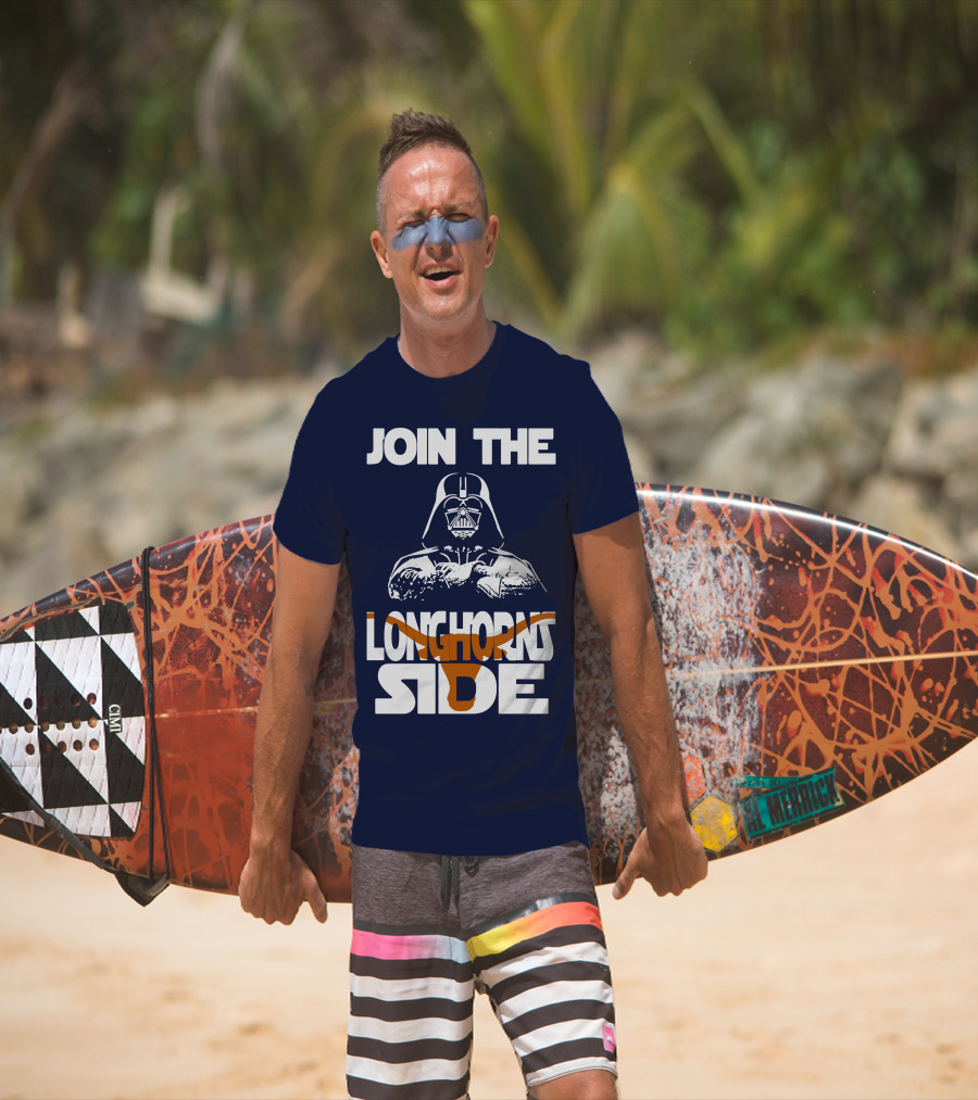 Join The Longhorns Side T-Shirt