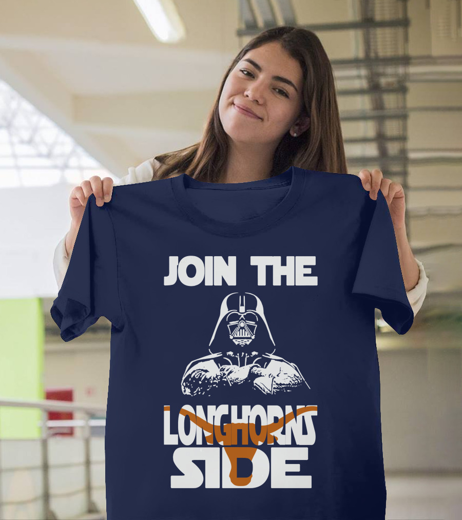 Join The Longhorns Side T-Shirt