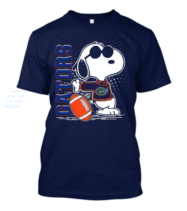 Gators Snoopy Football Florida T-Shirt