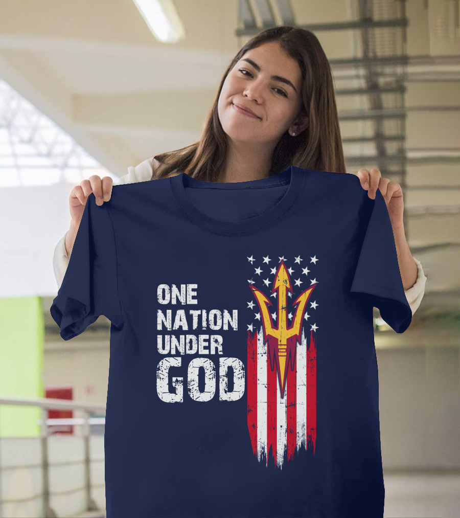 One Nation Under God Arizona State Sun Devils T-Shirt