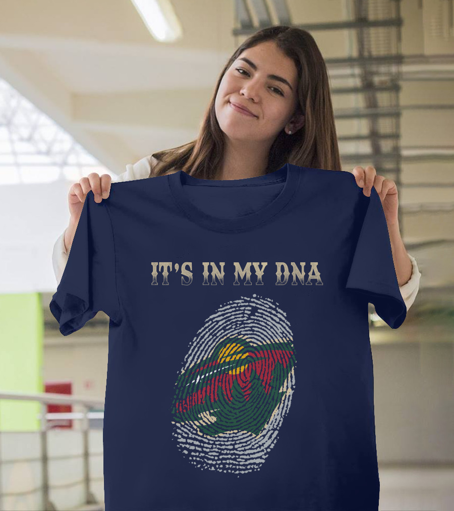It's In My Dna Minnesota Wild T-Shirt