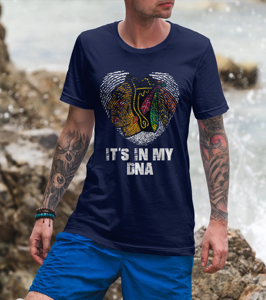 Chicago Blackhawks It's In My Dna T-Shirt