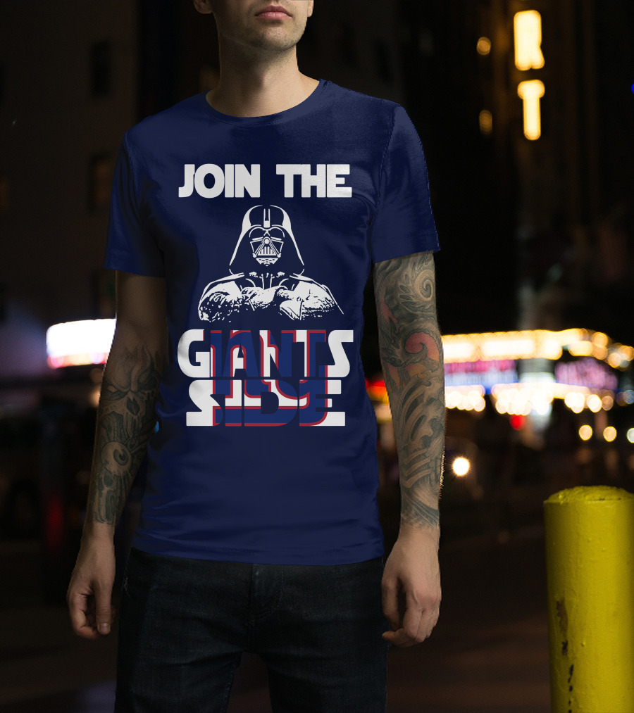 Join The Giants Side New York Giants T-Shirt