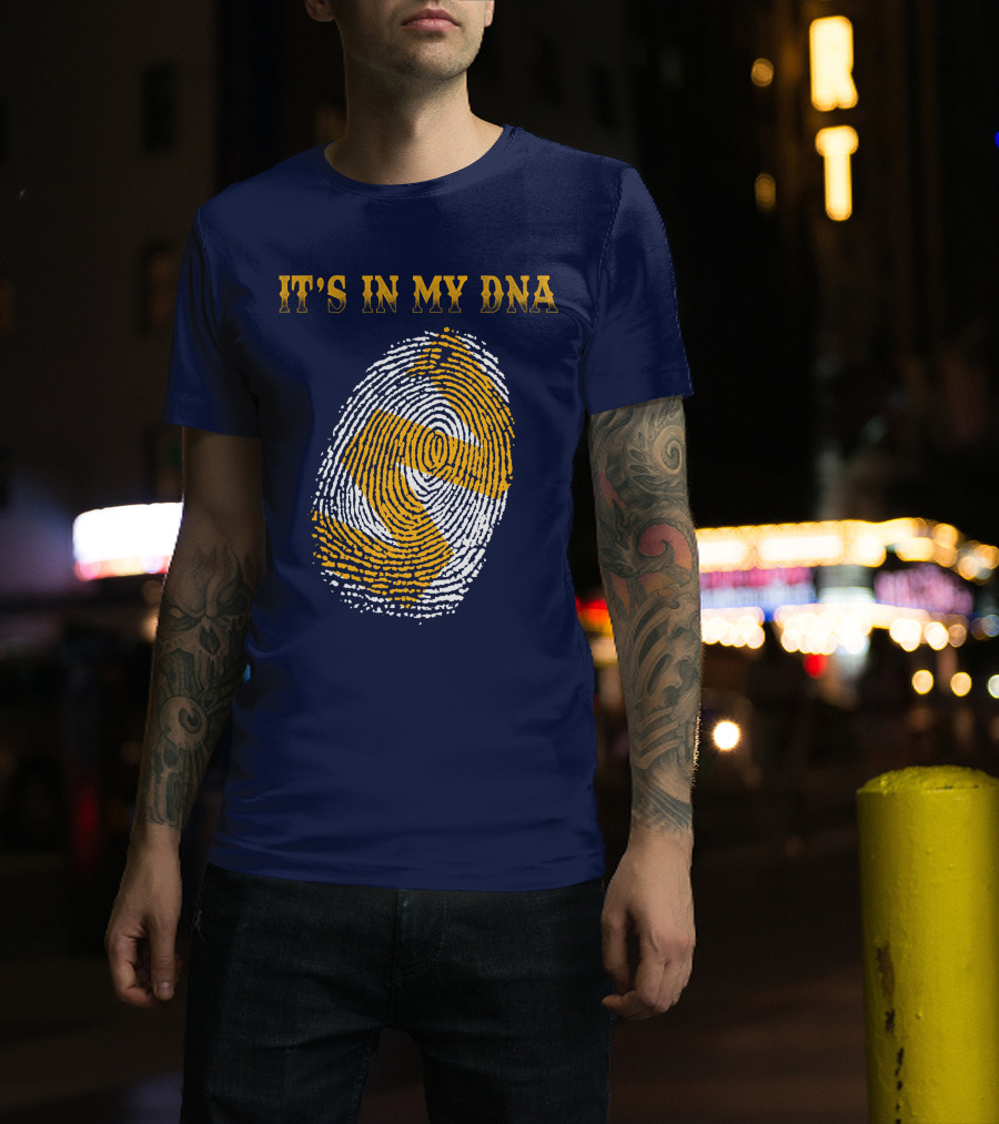 Washington It's In My Dna Fingerprint T-Shirt