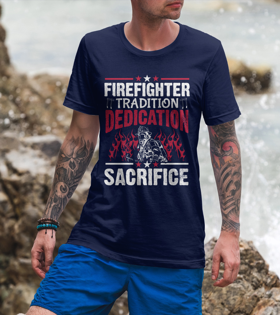 Fighter Tradition Dedication Sacrifice T-Shirt