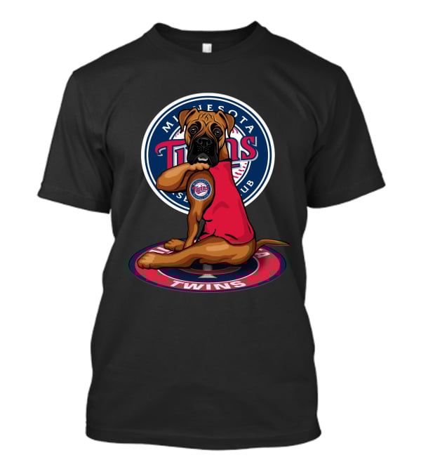 Minnesota Twins Baseball Club Dog T-Shirt