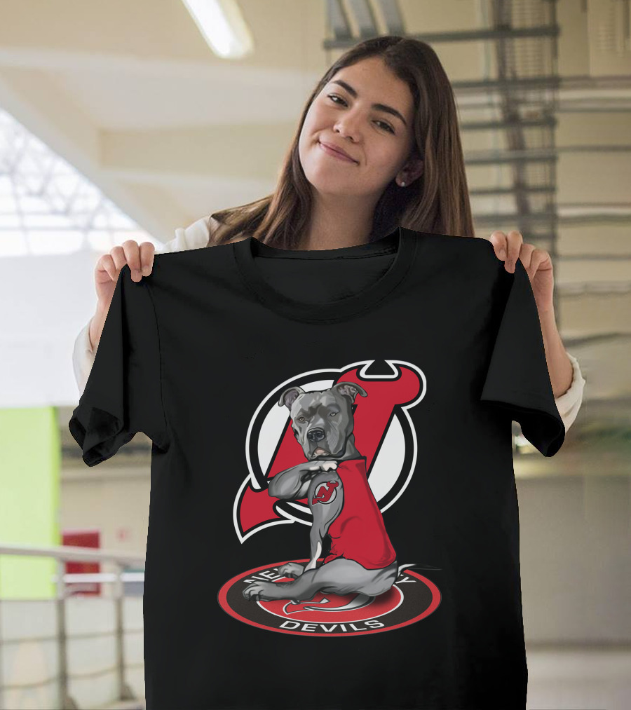 New Jersey Devils Dog Mascot 18 T-Shirt