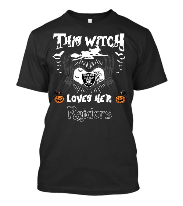 This Witch Loves Her Raiders T-Shirt