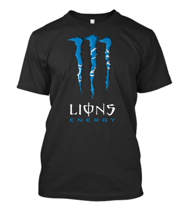 Monster Lions Energy Ds001-Nfl11 T-Shirt