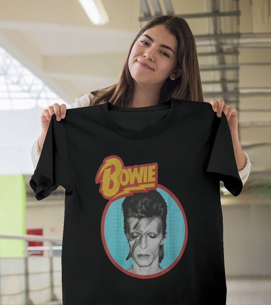 Bowie Aladdin Sane Lightning Bolt T-Shirt