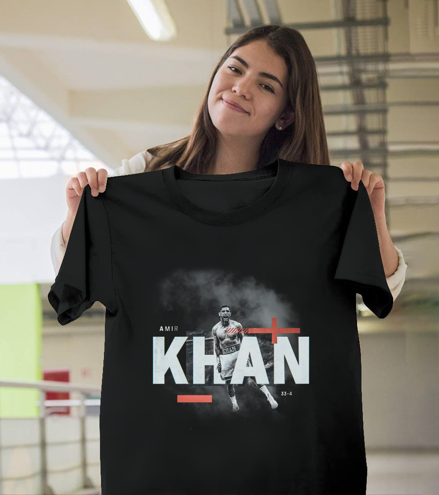 AMIR KHAN 33-4 Boxer T-Shirt