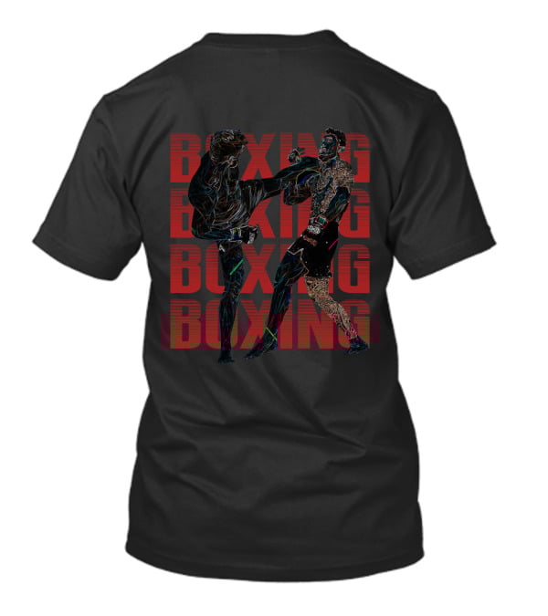 Kick Boxing Boxing Boxer Kickboxing Match Fight T-Shirt