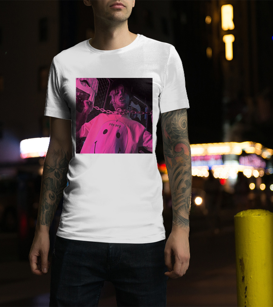 Sad Boy Lil Peep Merch Classique Chain Smiley T-Shirt