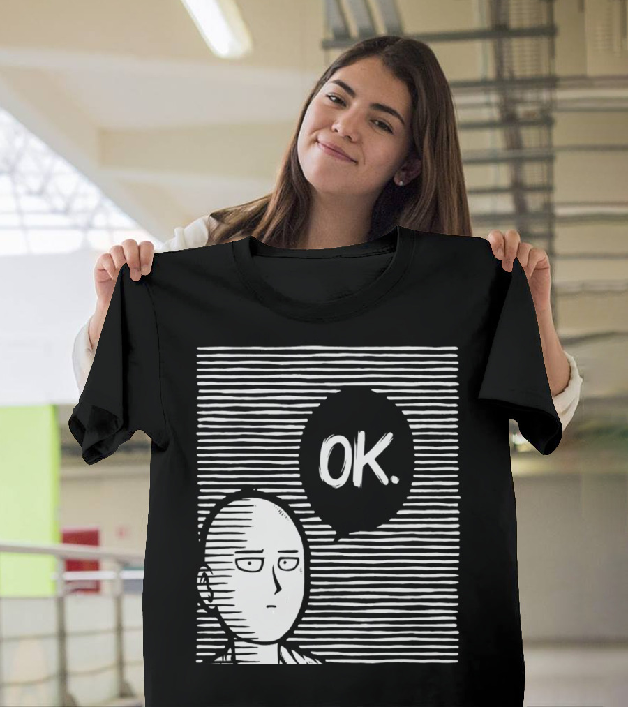 One Punch Man OK Comic T-Shirt