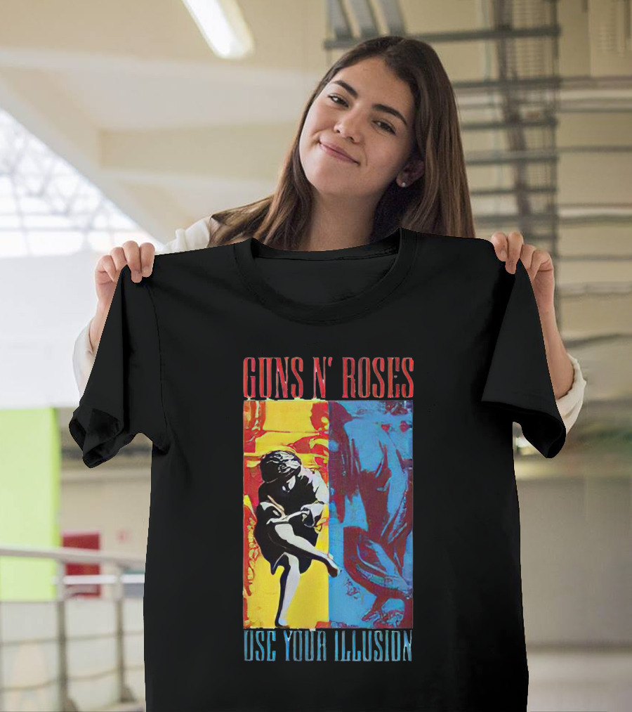 Guns N' Roses Use Your Illusion Colorful T-Shirt