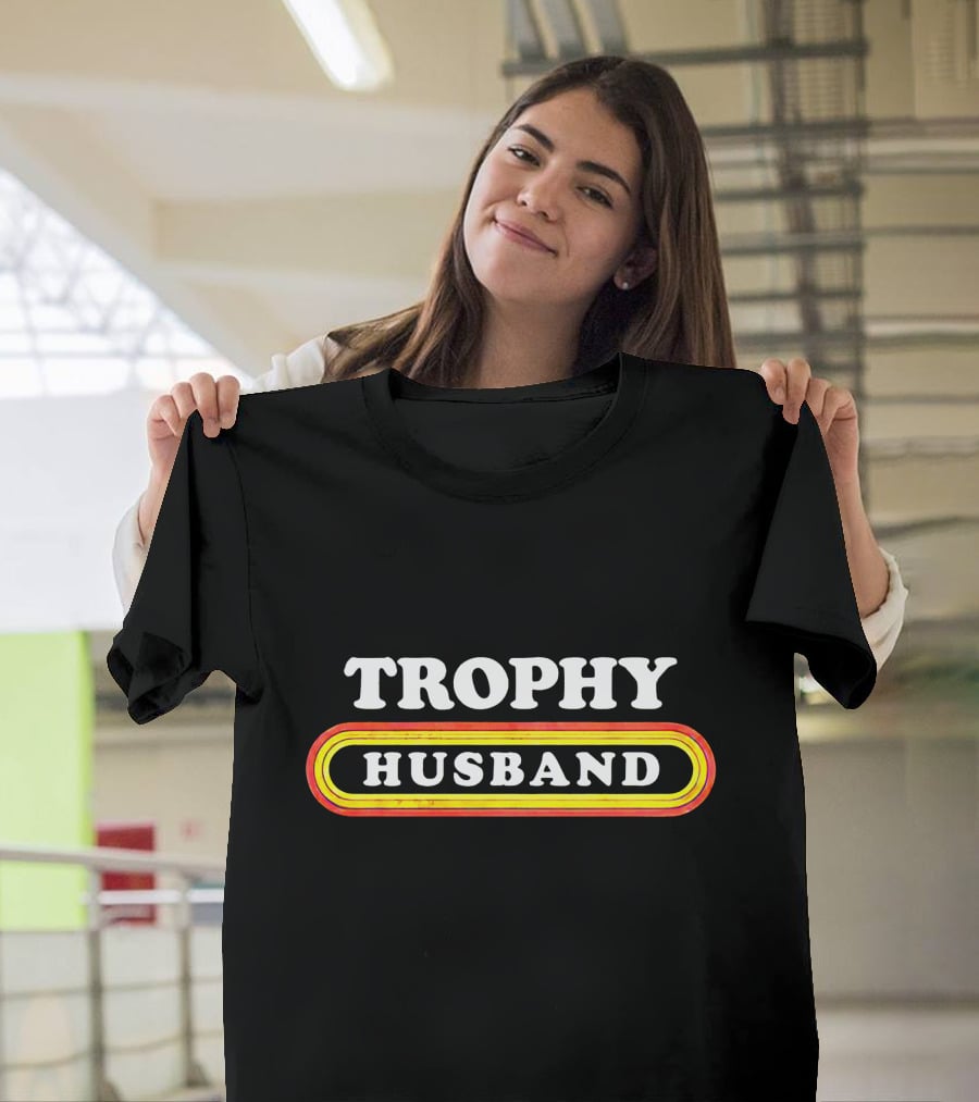 Trophy Husband Retro Arcade T-Shirt