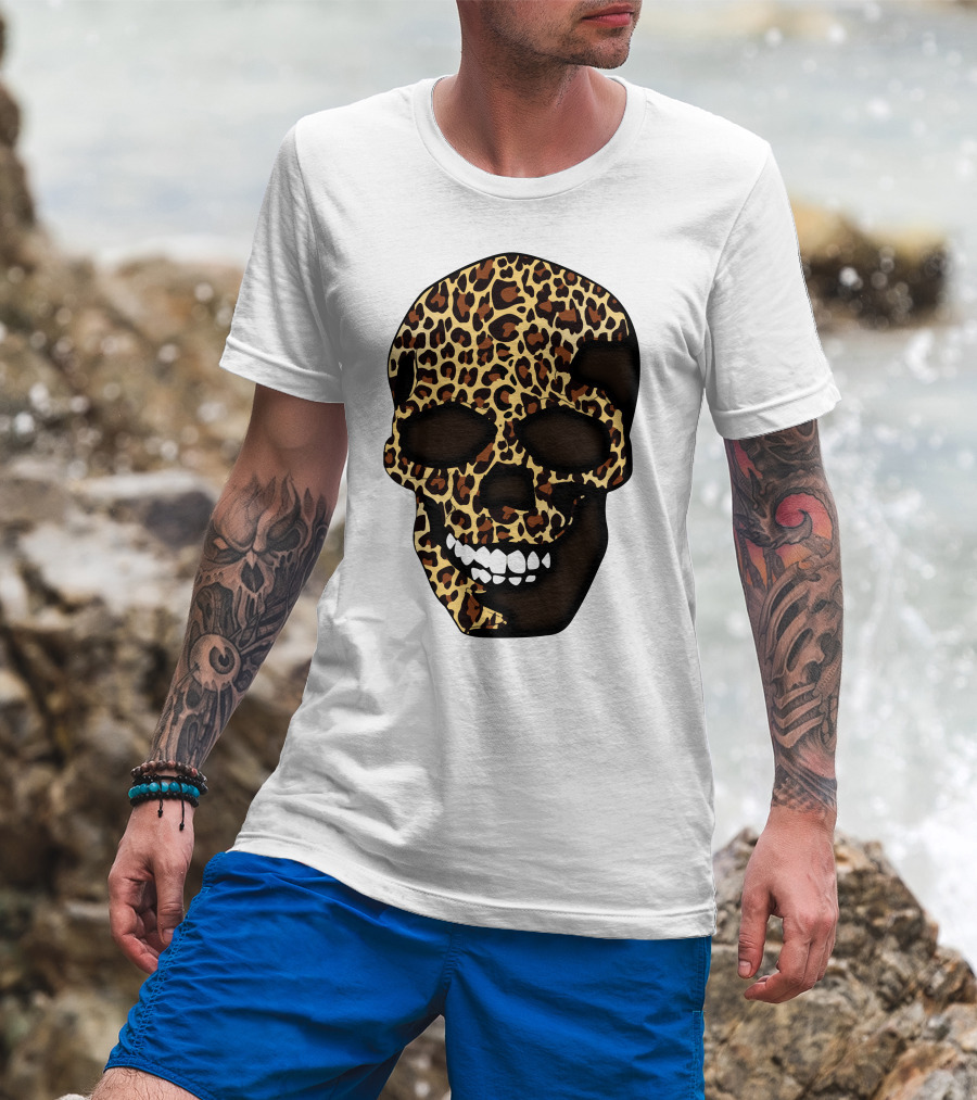 Skull Leopard T-Shirt