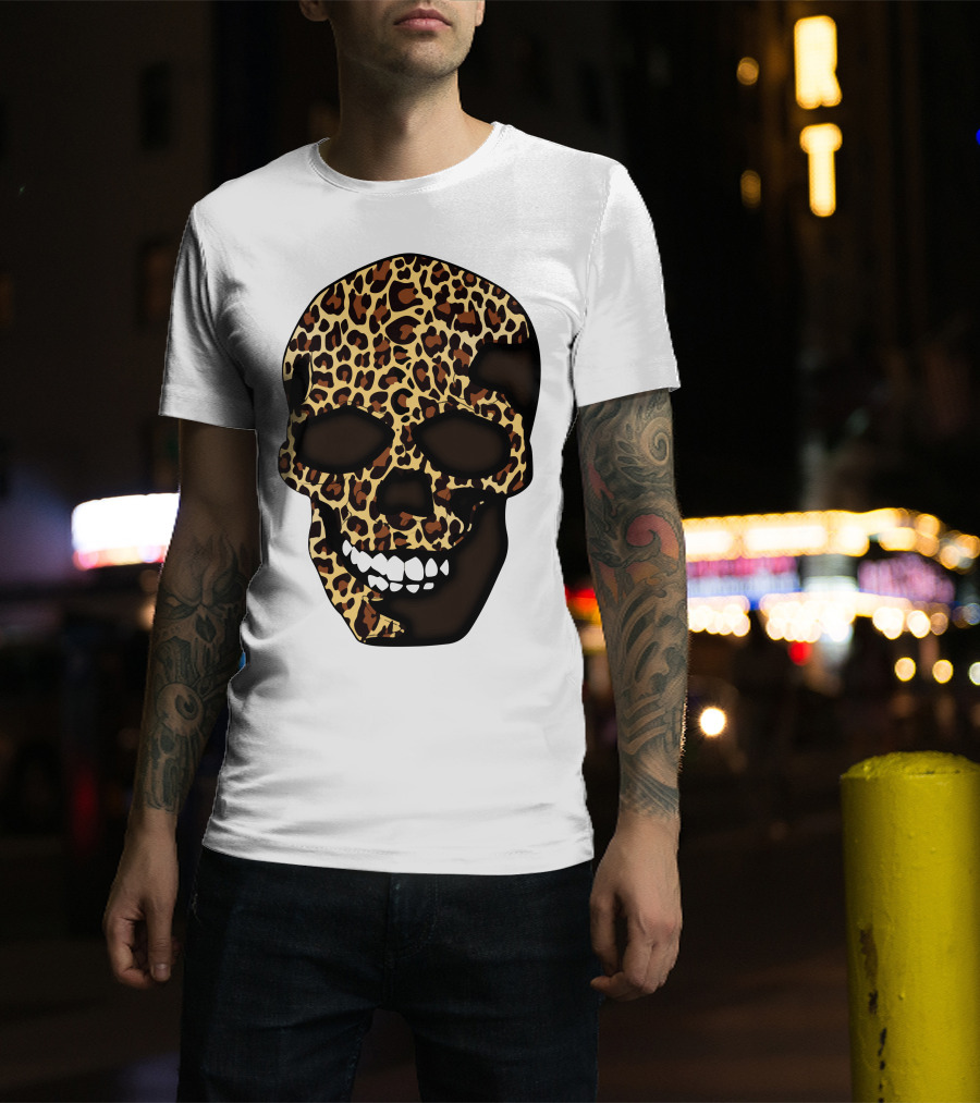 Skull Leopard T-Shirt