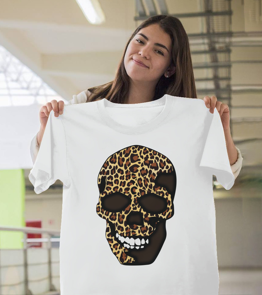 Skull Leopard T-Shirt