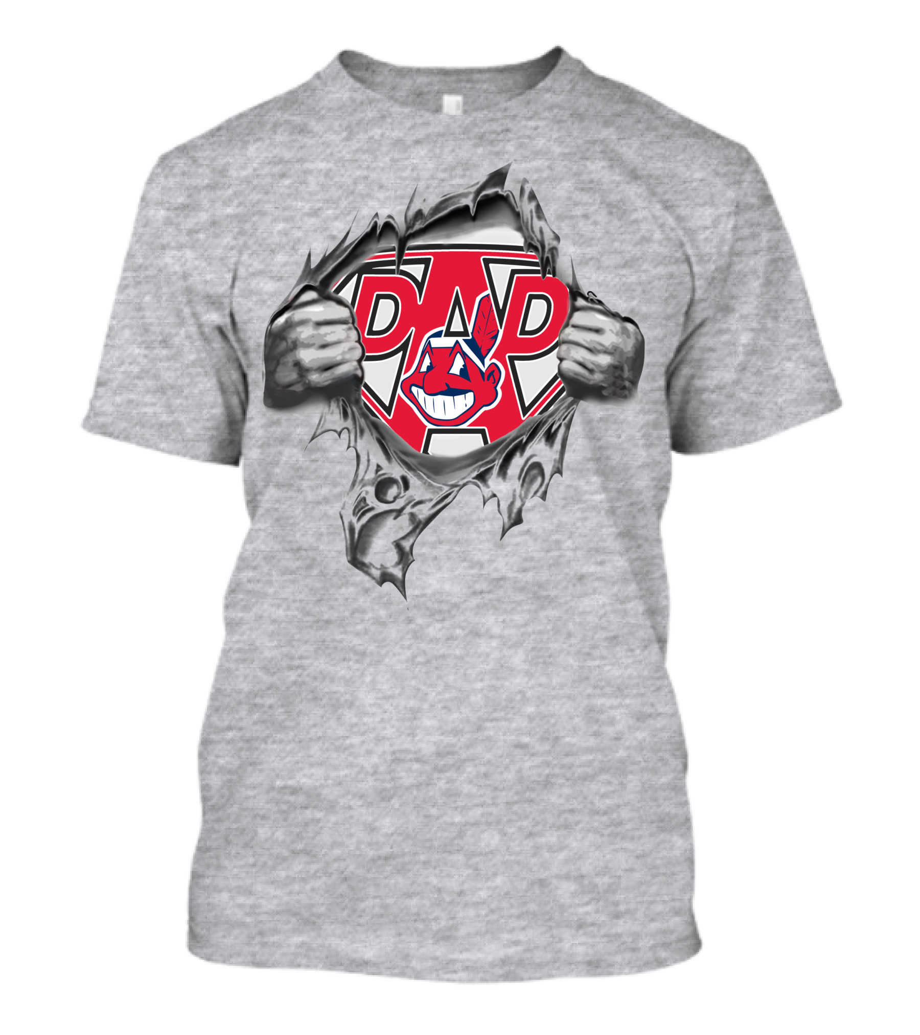 Cleveland Super Dad Chief Wahoo T-Shirt