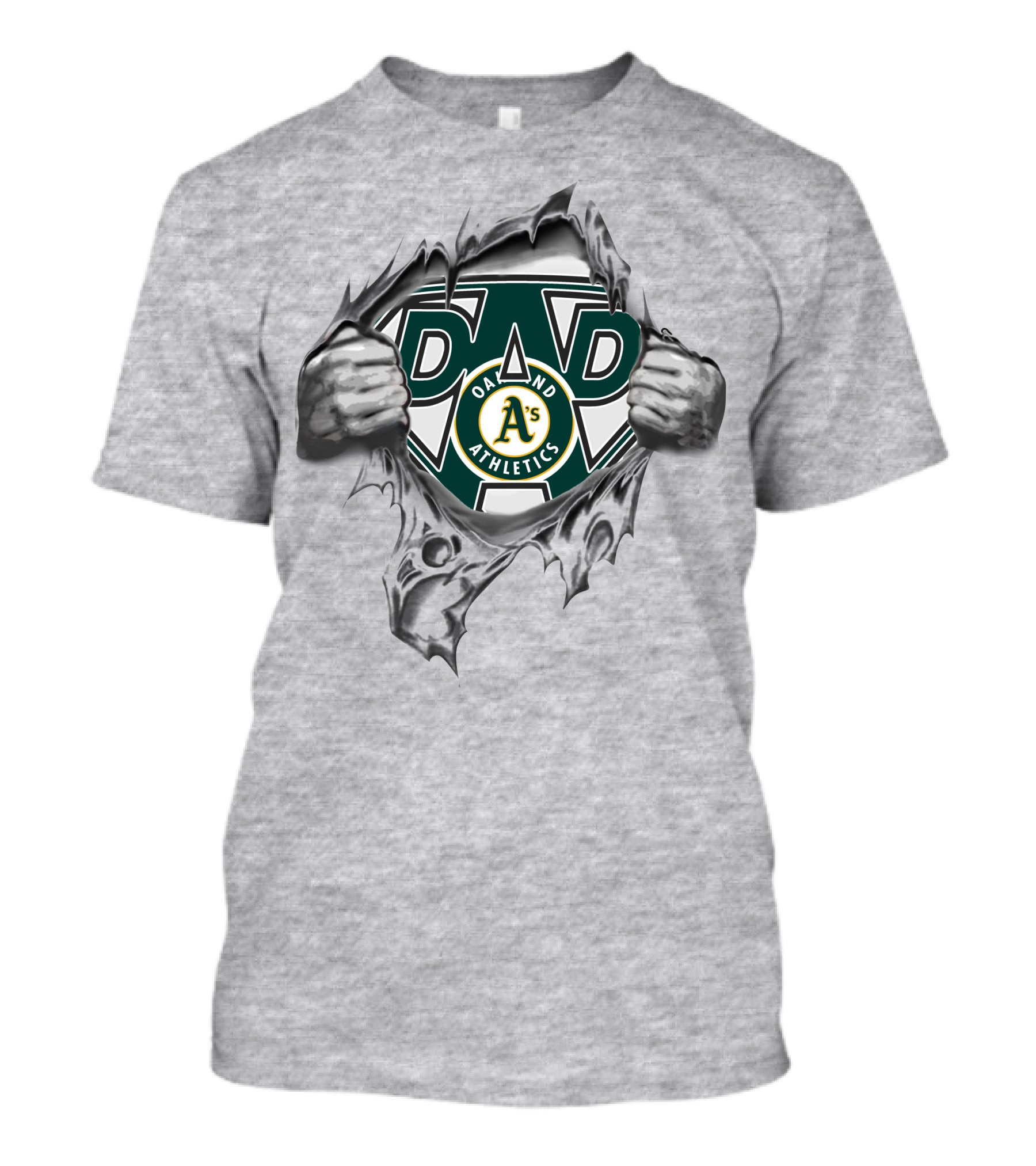 Oakland Athletics Super Dad T-Shirt