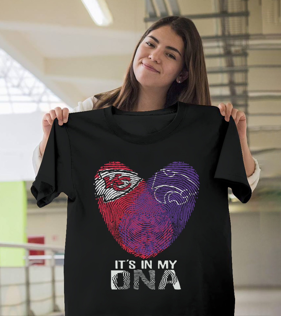 Kansas Chiefs Wildcats It's In My DNA T-Shirt