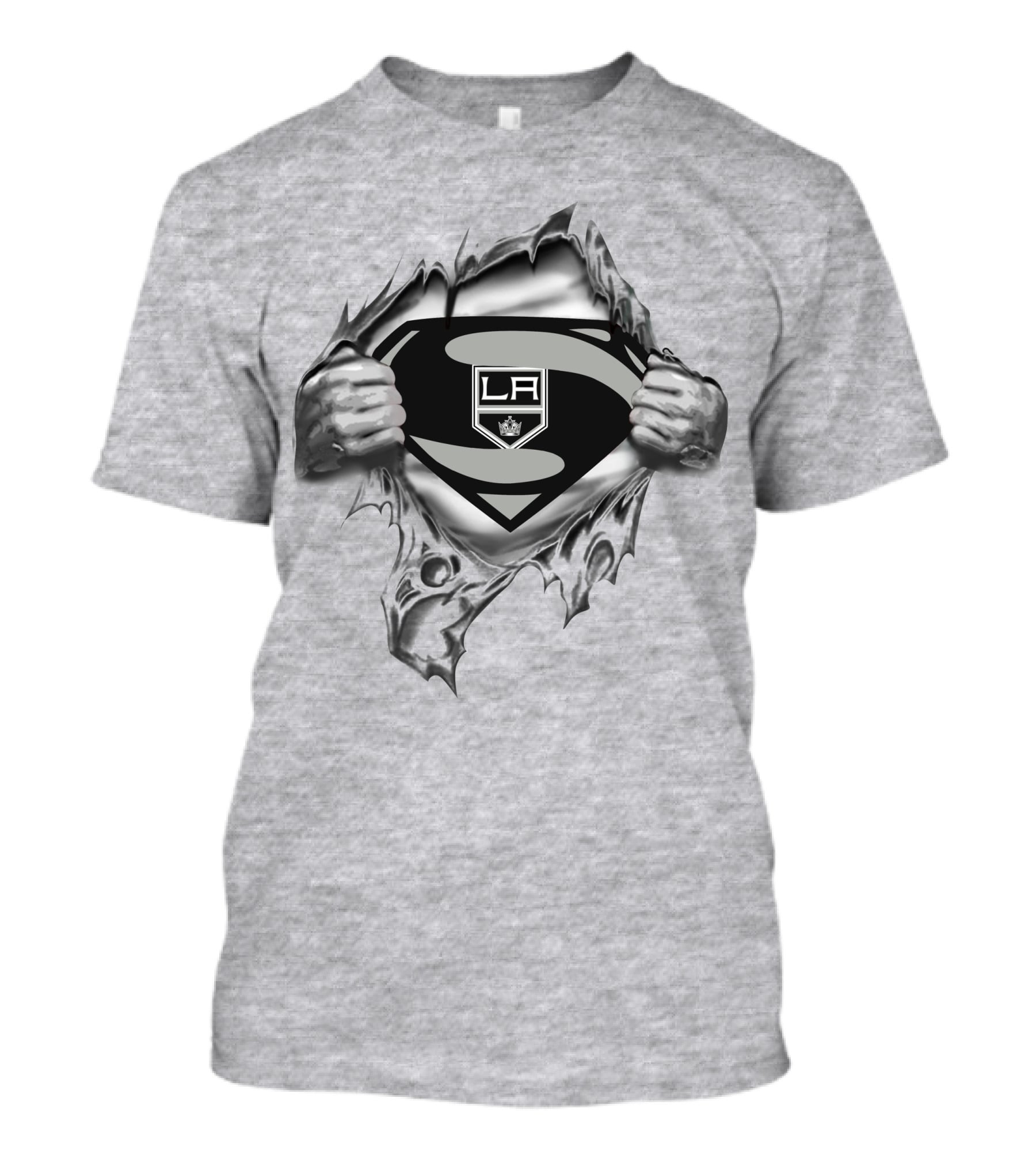 La King Superman Emblem Fusion T-Shirt
