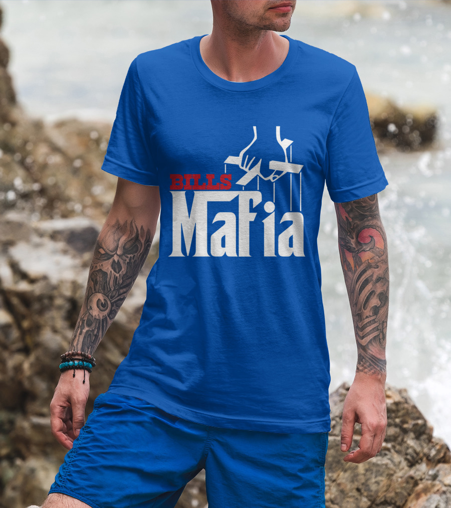 Bills Mafia Parody Godfather T-Shirt
