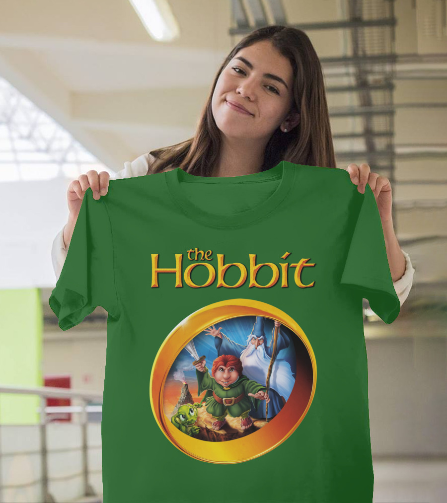 The Hobbit Gandalf Bilbo Baggins Adventure Ring T-Shirt
