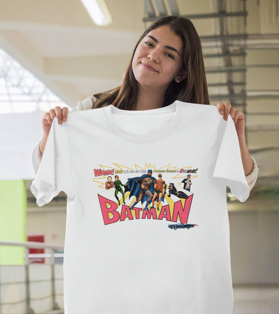 WHAM Now It's All on the Cinema Screen in Colour Batman T-Shirt