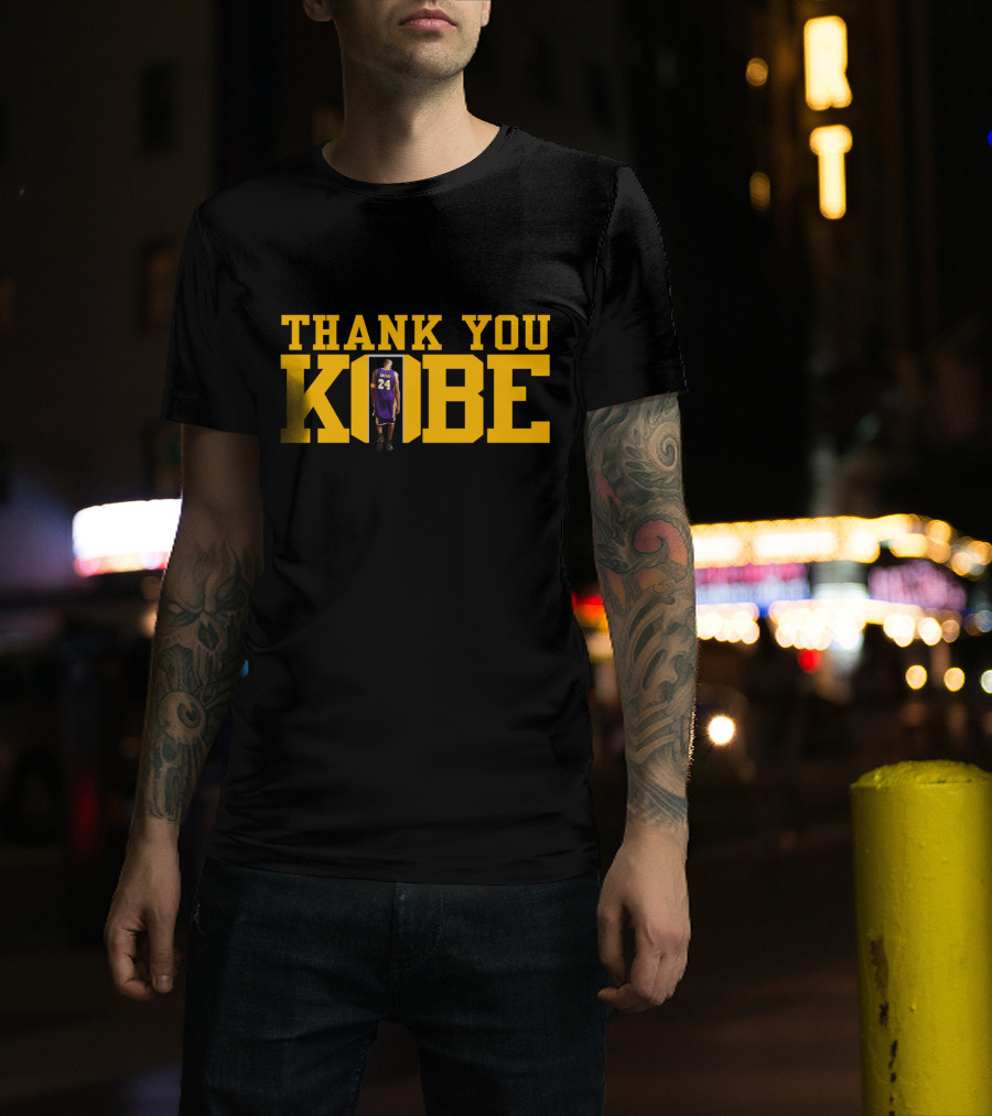 THANK YOU KOBE 24 FAREWELL T-Shirt