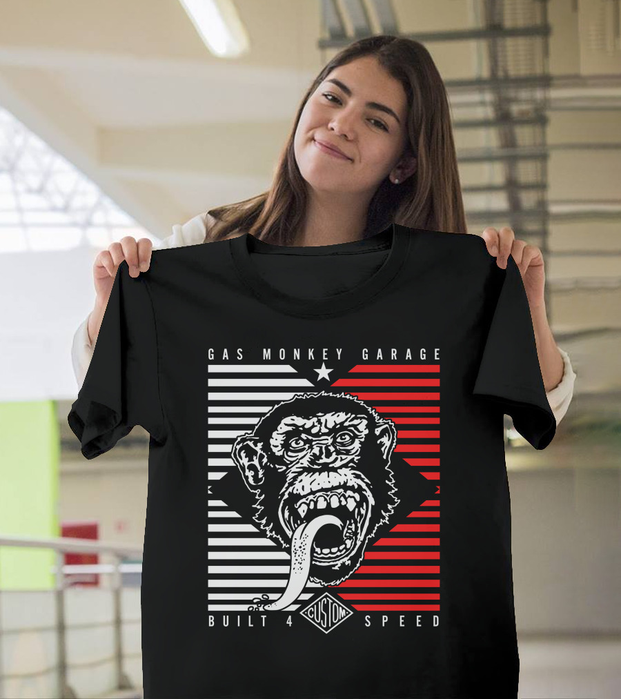 Gas Monkey Garage Built 4 Speed Custom Stryper T-Shirt