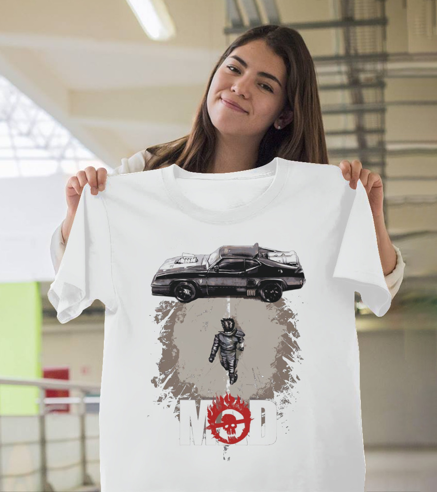 MDMX Mad Max Road Warrior Car Skull T-Shirt