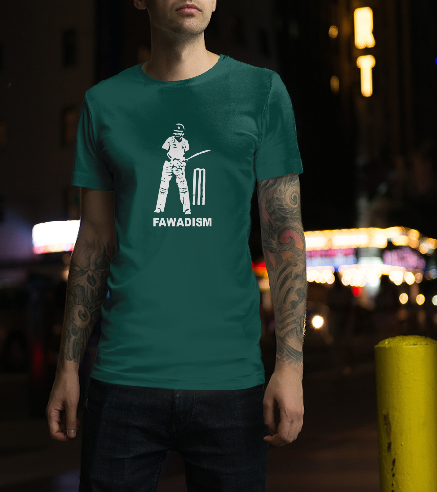 Cult Zeros Fawadism Fawad Alam Cricket T-Shirt