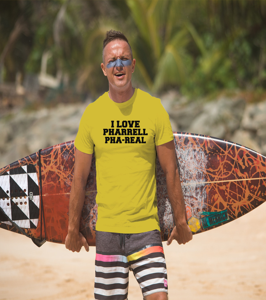 I Love Pharrell Pha-Real The Neptunes Marc Goldstein T-Shirt