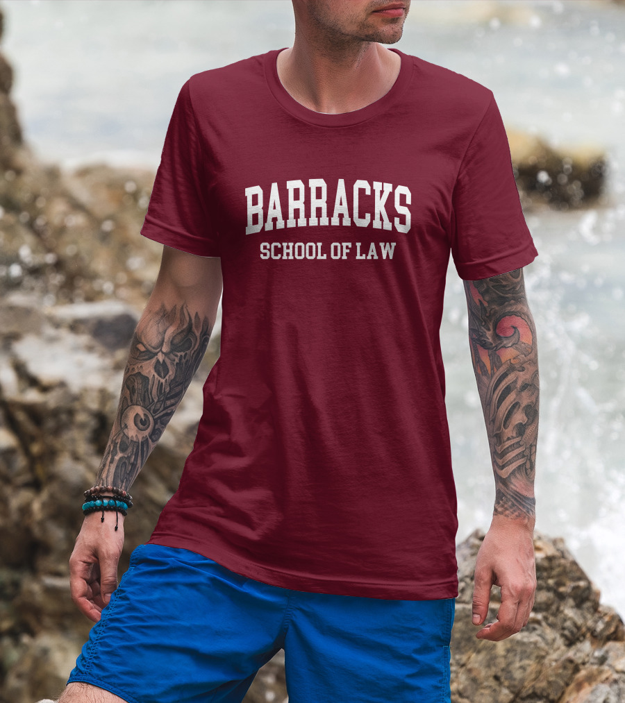 Barracks School Of Law T Glaxton KayakWolf T-Shirt