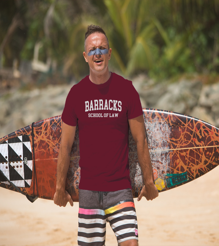 Barracks School Of Law T Glaxton KayakWolf T-Shirt