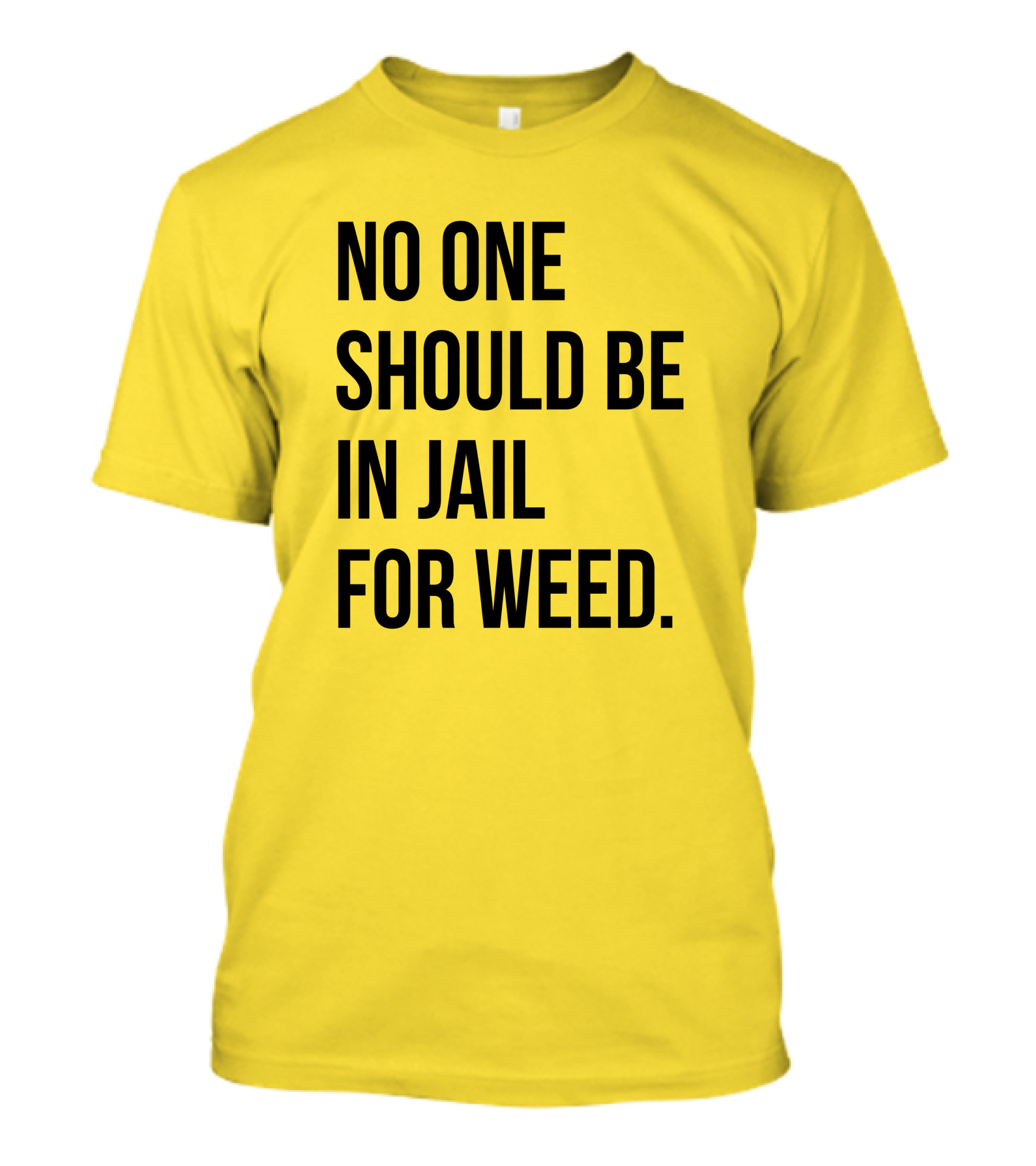 No One Should Be In Jail For Weed Gisele Barreto Fetterman We Go High Shop T-Shirt
