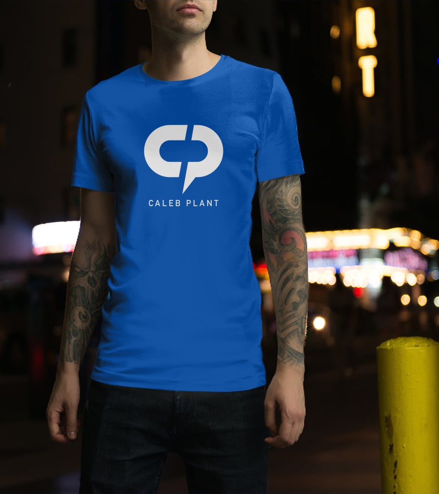 Sweet Hands Film Caleb Plant CP Logo Blue T-Shirt