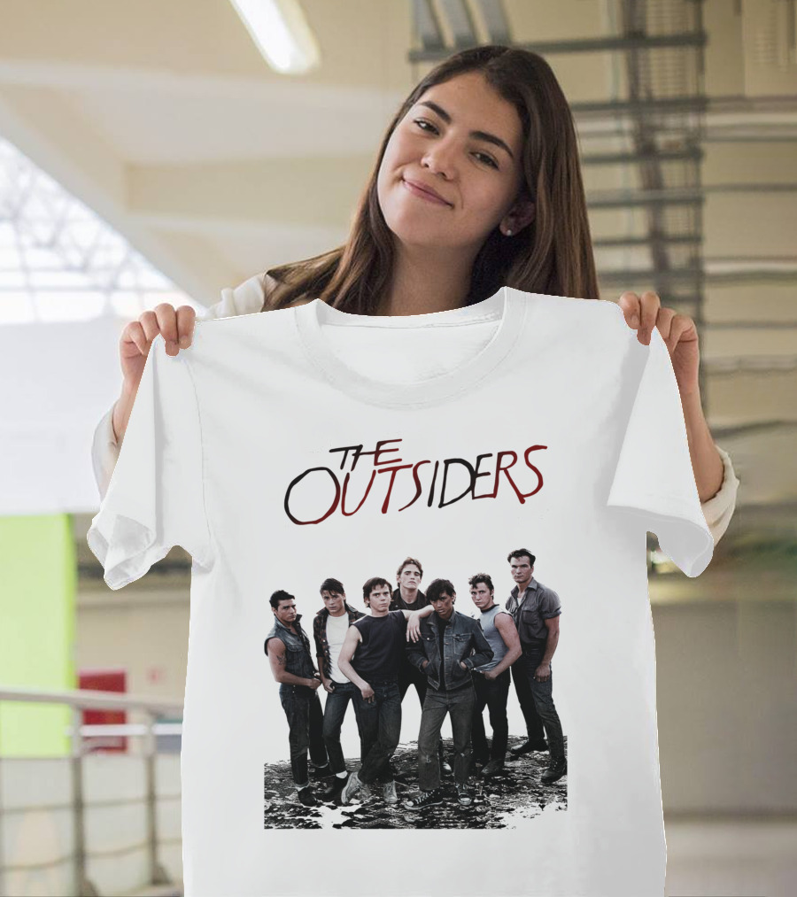 The Outsiders 1983 Movie Cast Photo Classic T-Shirt