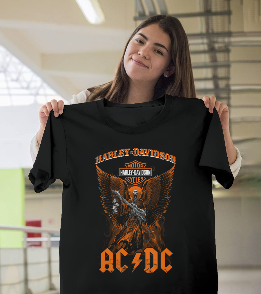 Harley Davidson Motor Cycles Ac/Dc Hd 03.16 T-Shirt